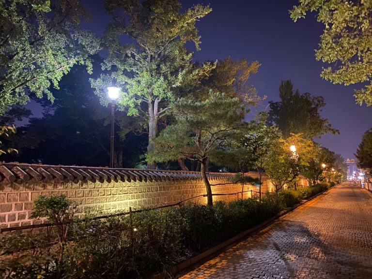 Jeonju Hanok Village’s Autumn Night View